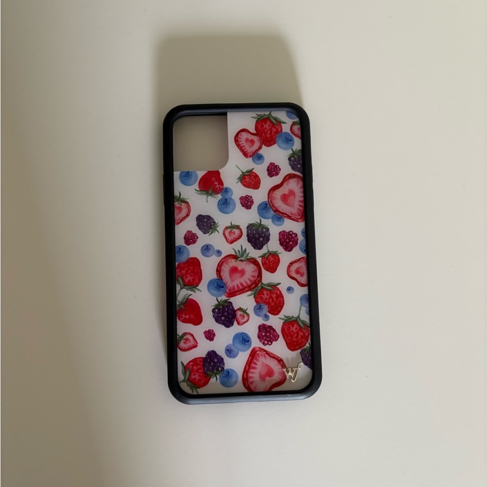 Wildflower Fruit Pattern Phone Case